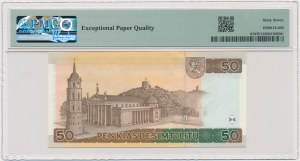 Lithuania, 50 Litu 2003 - AG - PMG 67 EPQ