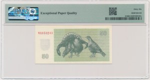 Lithuania, 50 Talonas 1992 - PMG 66 EPQ
