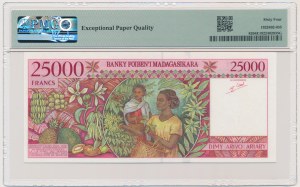 Madagascar, 25.000 Francs = 5.000 Ariary (1998) - PMG 64 EPQ