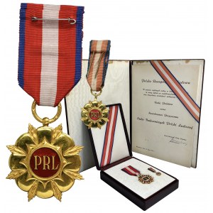 PRL, Order of the Builders of the People Republic of Poland for Stanisław Poczęsny