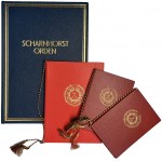 Germany, DDR, Set of decorations of the Volksmarine Vice Admiral Hans Hofmann (4 pieces) - Order of Scharnhorst - VERY RARE
