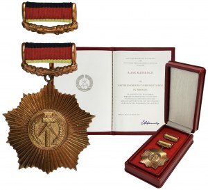 Germany, DDR, Order of Merit for the Fatherland, 3rd class - Albin Ruderisch