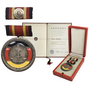 Germany, DDR, Medal of Merit - Walter Rohnke