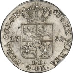 Poniatowski, 4 Groschen 1791 EB - NGC MS64