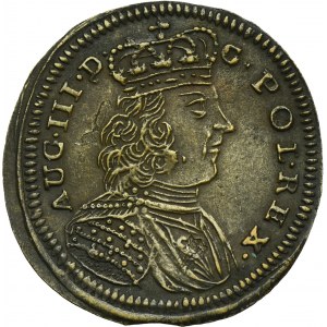 Augustus III of Poland, Token with Maria Josepha