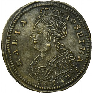 Augustus III of Poland, Token with Maria Josepha