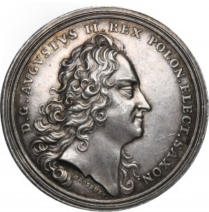 Augustus II the Strong, Medal for the Establishment of the Order of the White Eagle - RARE
