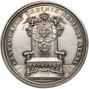 Augustus II the Strong, Medal for the Establishment of the Order of the White Eagle - RARE