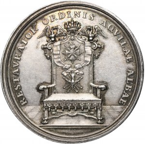 Augustus II the Strong, Medal for the Establishment of the Order of the White Eagle - RARE