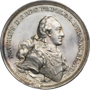 Xaver, Medal founding of the Artillery Academy in Dresden 1767