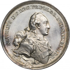 Xaver, Medal founding of the Artillery Academy in Dresden 1767