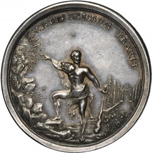 Albert Casimir of Saxony-Cieszyn (son of Augustus III), Medal 1766