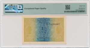 1/2 Mark 1916 - General - B - PMG 64 EPQ