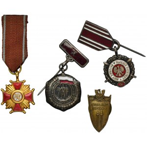 PRL, Miniature set (4 pcs.)