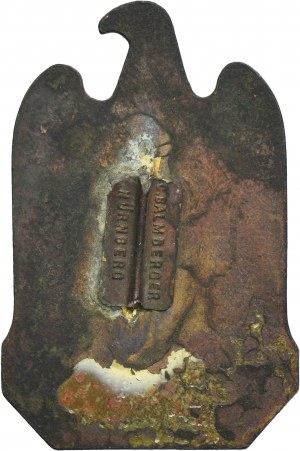 Allemagne, Troisième Reich, NSDAP Rally Badge Nurnberg 1933