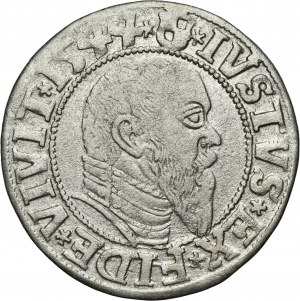 Duchy of Prussia, Albrecht Hohenzollern, Groschen Königsberg 1544 - PRVSS
