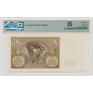 10 złotych 1940 - L - PMG 67 EPQ