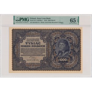 1.000 marek 1919 - III Serja R - PMG 65 EPQ