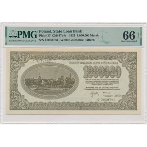 1.000.000 marek 1923 - C - PMG 66 EPQ