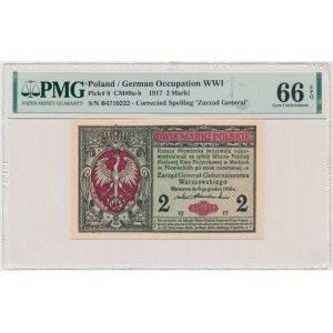 2 marki 1916 - Generał - B - PMG 66 EPQ