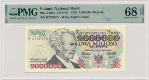 2 millions 1993 - B - PMG 68 EPQ