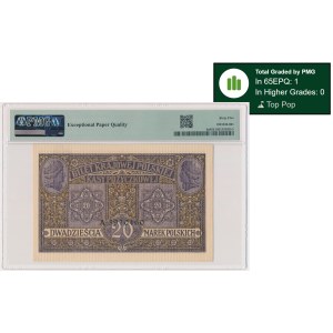 20 Mark 1916 - Jeneral - PMG 65 EPQ - BEST KNOWN