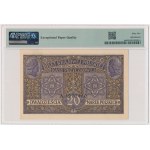 20 Mark 1916 - Jeneral - PMG 65 EPQ - BEST KNOWN