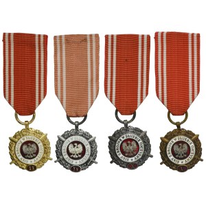 PRL, Medal of the Armed Forces in the Service of the Homeland (4 pcs.)
