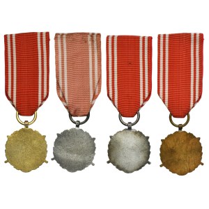 PRL, Medal of the Armed Forces in the Service of the Homeland (4 pcs.)