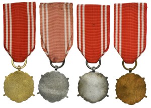 PRL, Medal of the Armed Forces in the Service of the Homeland (4 pcs.)