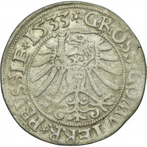 Sigismund I the Old, Groschen Thorn 1533 - PRVSS/PRVSSIE
