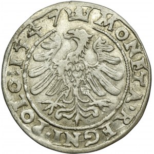 Sigismund I the Old, Groschen Krakau 1547 ST
