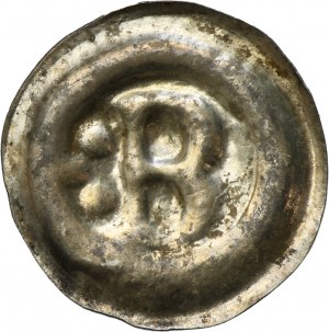 Kujawy Brzeskie, Hohlpfennig - RARE, letter B with three balls