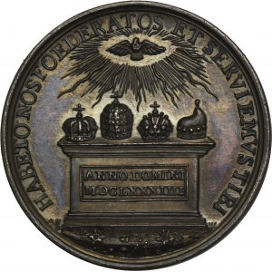 Papal States, Vatican, Innocent XI, Medal of the League of Feasts Against Turkey 1684