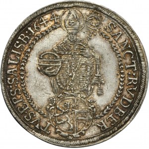 Austria, Archbishopric of Salzburg, Paris von Lodron, Thaler Salzburg 1644
