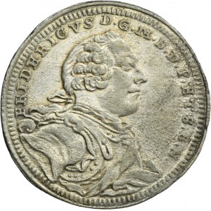 Germany, Margraviate of Brandenburg-Bayreuth, Friedrich, 1/12 Thaler Bayreuth 1756