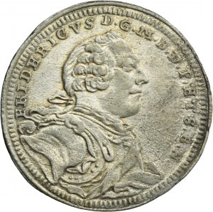 Germany, Margraviate of Brandenburg-Bayreuth, Friedrich, 1/12 Thaler Bayreuth 1756