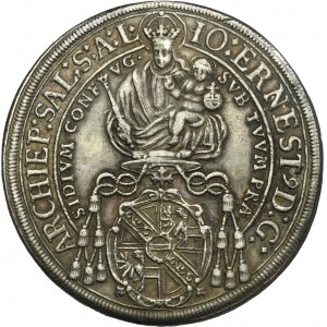 Austria, Archbishopric of Salzburg, Johann Ernst von Thun Hohenstein Thaler 1694