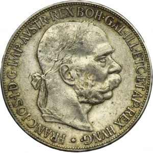 Austria, Franz Joseph I, 5 Corona Wien 1900