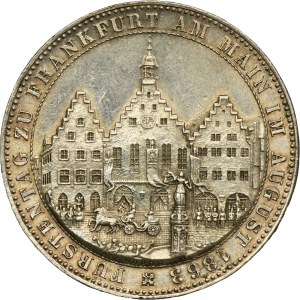 Germany, City of Frankfurt, Thaler 1863
