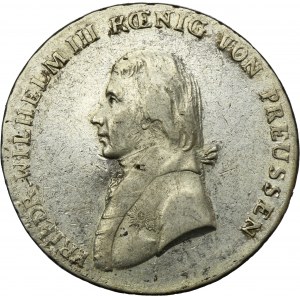Silesia, Prussian rule, Friedrich Wilhelm III, Thaler Breslau 1802 B