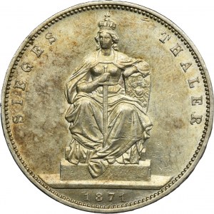 Germany, Kingdom of Prussia, Wilhelm I, Siegesthaler Berlin 1871 A