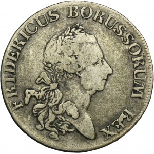 Germany, Kingdom of Prussia, Friedrich II, Thaler Königsberg 1783 E