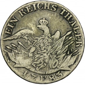 Germany, Kingdom of Prussia, Friedrich II, Thaler Königsberg 1783 E