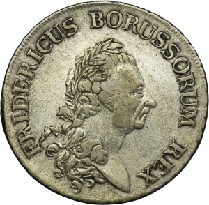 Germany, Kingdom of Prussia, Friedrich II, Thaler Berlin 1784 A