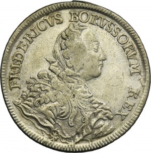 Silesia, Prussian rule, Friedrich II, Thaler Breslau 1751 B