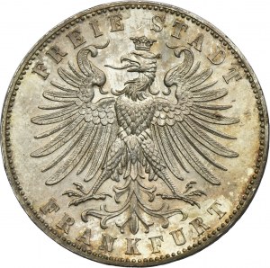 Germany, Free City of Frankfurt, Thaler 1862