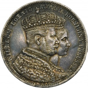 Germany, Kingdom of Prussia, Wilhelm I, Crown Thaler Berlin 1861