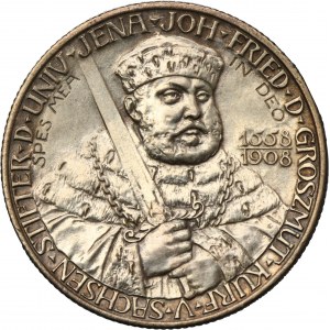 Germany, Saxony-Weimar-Eisenach, Wilhelm Ernst, 2 Marki Berlin 1908 - University of Jena