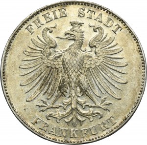 Germany, City of Frankfurt, Thaler 1859